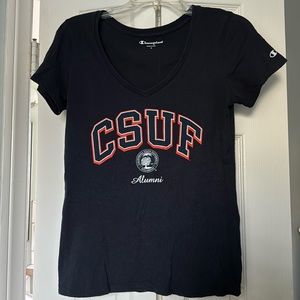 CSUF Alumni V-Neck Shirt